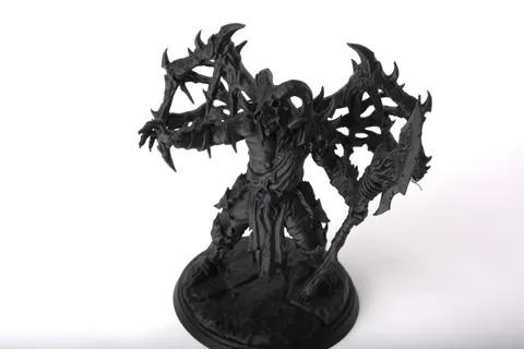 Abyss Warlord — 3D printed gothic figurine