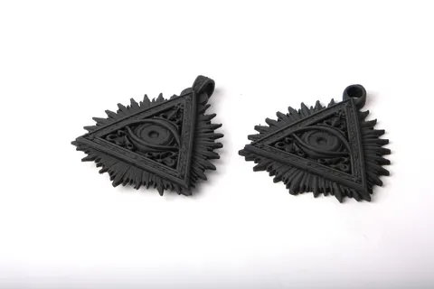 All Seeing Eye Pendant — 3D printed jewelry piece