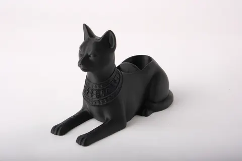 Ancient Egyptian Cat Organizer — 3D printed animal tray