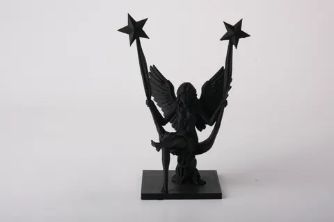 Angel on Swing — 3D printed bust sculpture