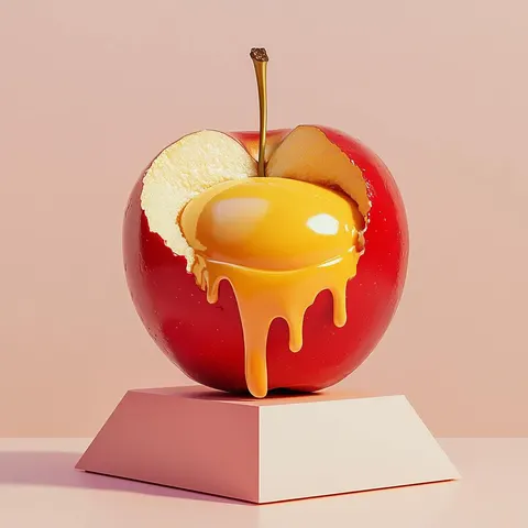 Apple Egg — 3D printed animal figurine