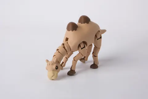 Articulated Camel Flexi Toy — 3D printed flexi animal