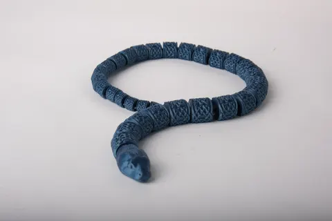 Articulated Celtic Snake — 3D printed fidget toy