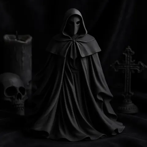Assassin In Cloak — 3D printed decor piece