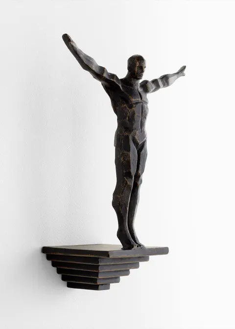 Athlete On Edge — 3D printed decor piece