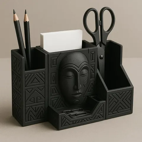 Aztec Organizer — 3D printed minimalist organizer