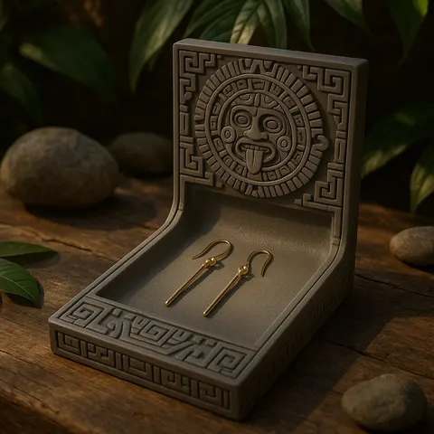 Aztec Stand — 3D printed desk organizer