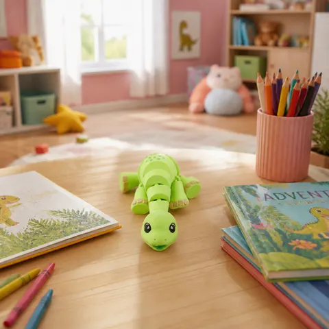 Baby Diplodocus Flexi Toy Articulated Dinosaur — 3D printed flexi reptile