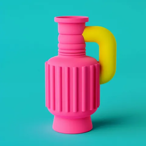 Baby Vase — 3D printed figural vase