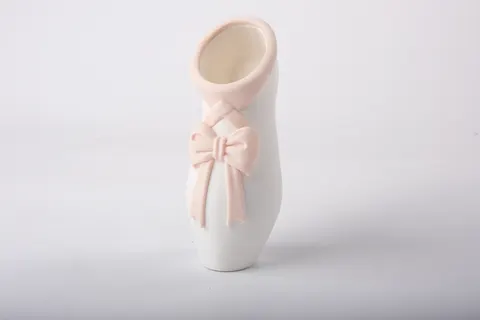 Ballet Shoe Vase — 3D printed figural vase