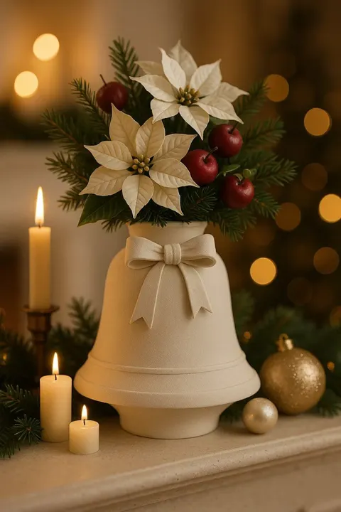 Bell Vase — 3D printed seasonal vase