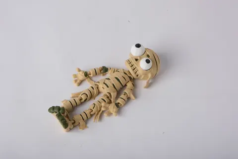 Big Eyed Mummy Flexi Toy — 3D printed fidget toy