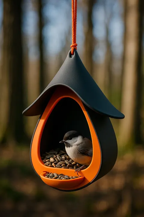Birdhouse 5 — 3D printed desk organizer