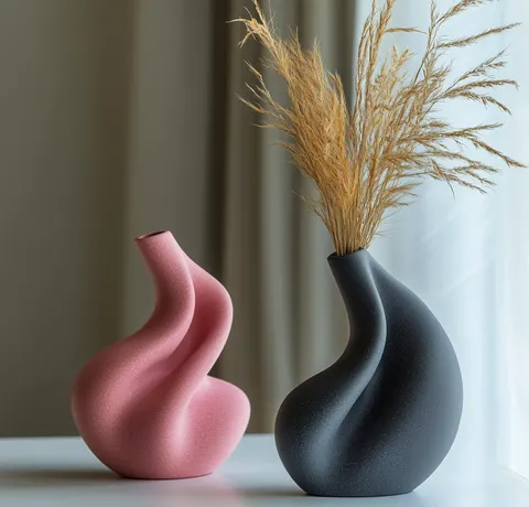Bizarre 1 2 — 3D printed geometric vase