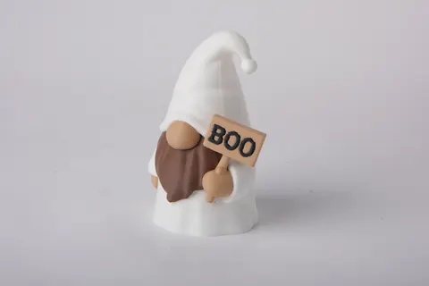 Boo Gnome — 3D printed bust sculpture