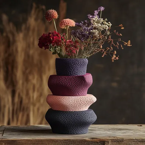 Building In 2 — 3D printed geometric vase