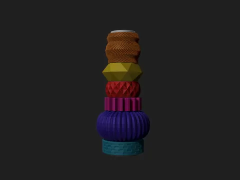 Building In 3 — 3D printed geometric vase