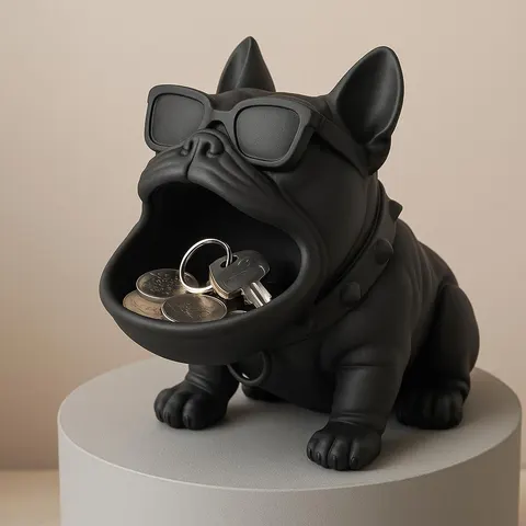 Bulldog Stand — 3D printed animal tray
