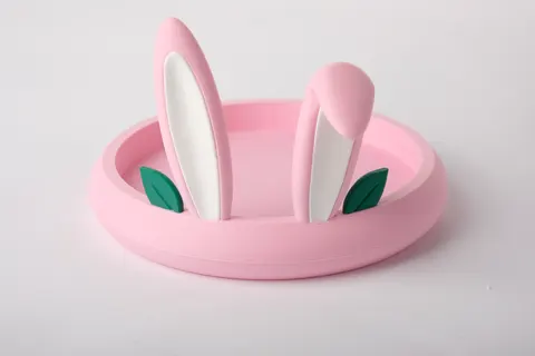 Bunny Ears Trinket Tray — 3D printed animal tray