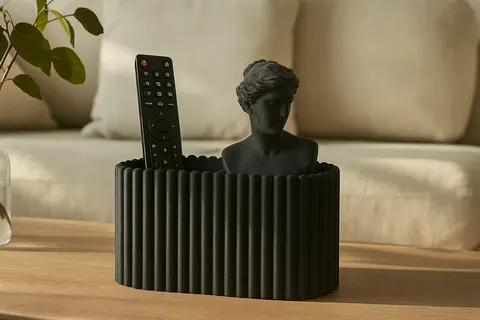 Bust Organizer — 3D printed desk organizer