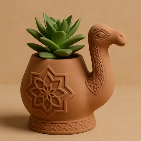 Camel — 3D printed figural vase