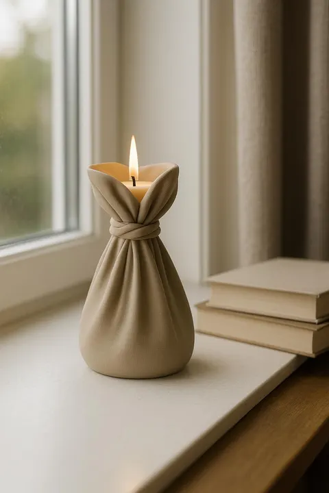 Candle Holder Cloth — 3D printed desk organizer