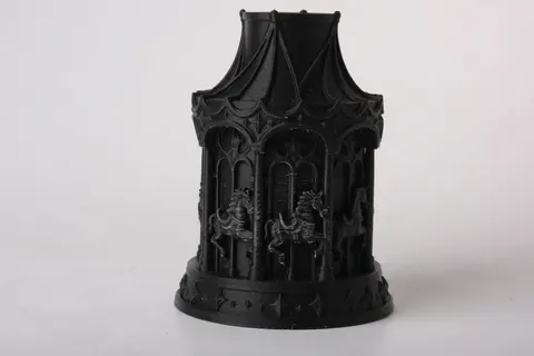Carousel Horse Flower Vase — 3D printed figural vase
