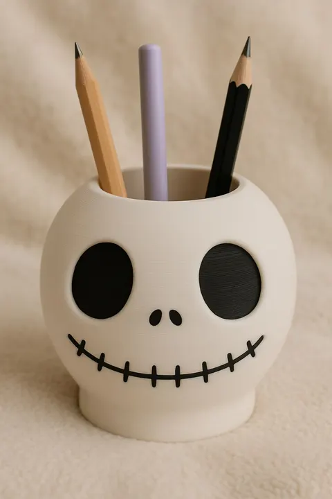 Cartoon Skull — 3D printed gothic figurine