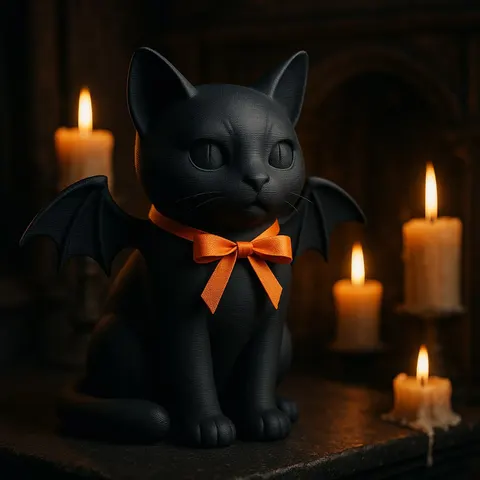 Cat Bat — 3D printed flexi animal