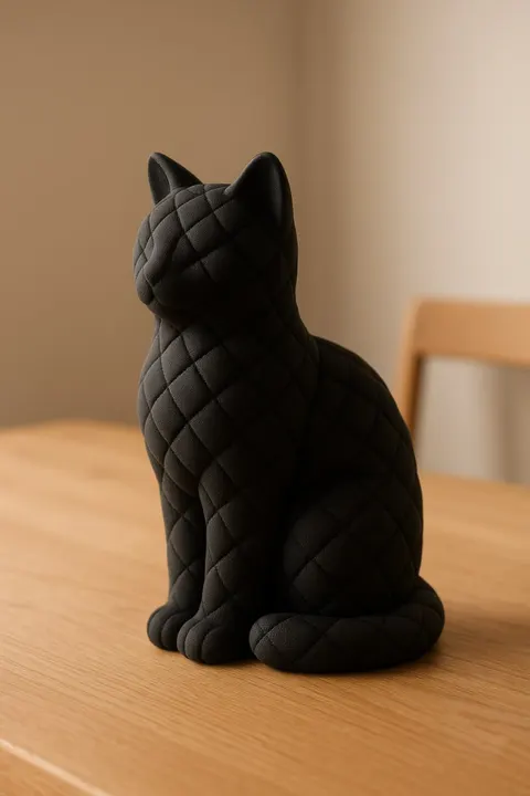 Cat Blanket — 3D printed flexi animal