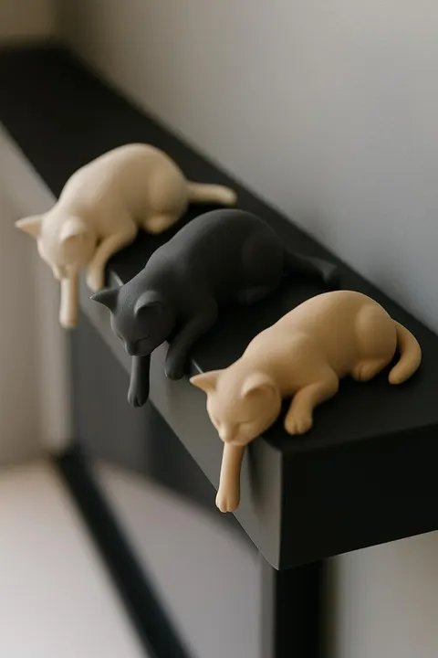 Cat Hangers — 3D printed cat figurine
