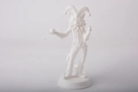 Cat Jester Figurine — 3D printed cat figurine