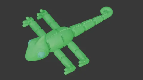 Chameleon — 3D printed flexi reptile