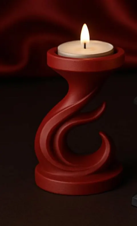 Chinese Candle Holder — 3D printed lamp