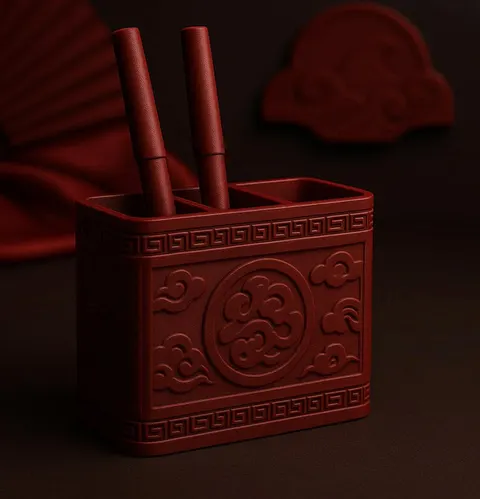 Chinese Cloud Organizer — 3D printed minimalist organizer