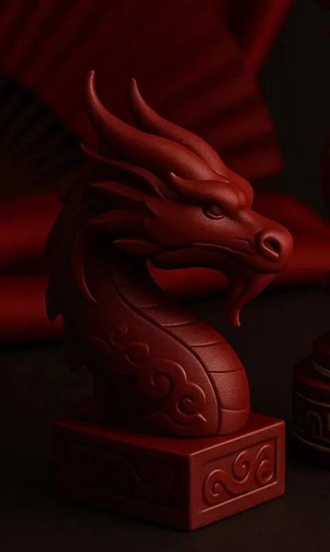 Chinese Dragon — 3D printed flexi dragon