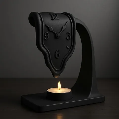 Clock Running Out 2 — 3D printed decor piece