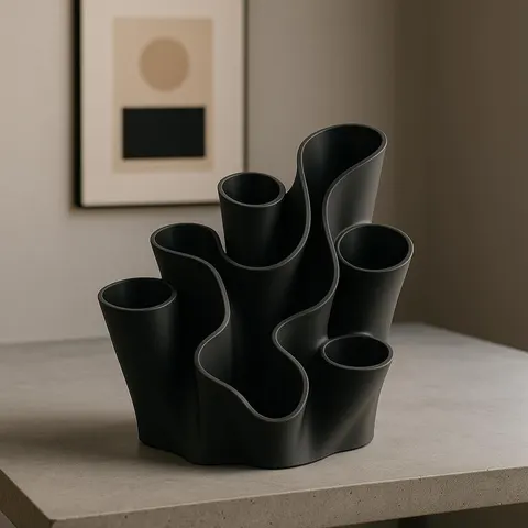 Coral Organizer — 3D printed botanical tray