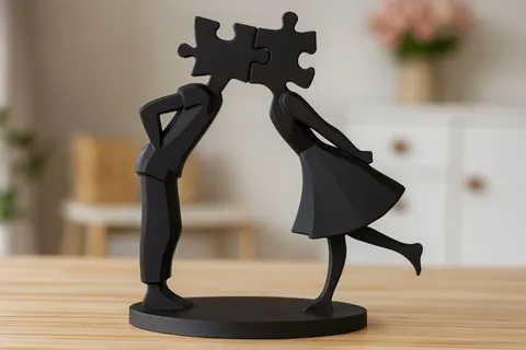 Couple Like Puzzles — 3D printed fidget toy