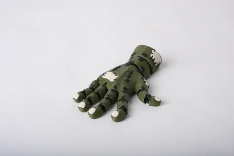 Creepy Zombie Hand — 3D printed seasonal flexi toy