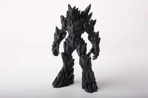 Crystal Goliath — 3D printed animal figurine
