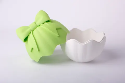 Cute Easter Egg Box — 3D printed desk organizer