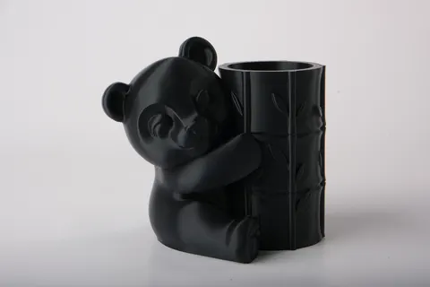 Cute Panda Organizer for Desk Supplies — 3D printed animal tray