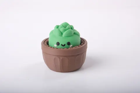 Cute Succulent Clicker Kawaii Plant Fidget Toy — 3D printed fidget toy