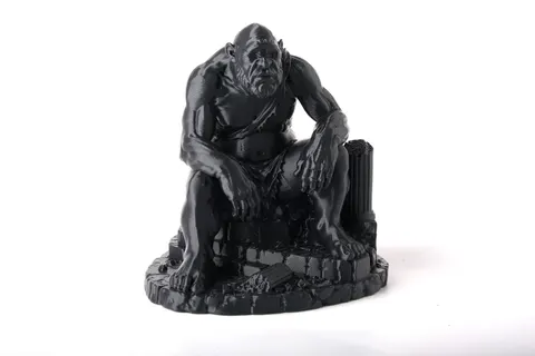 Cyclops Guardian Statue — 3D printed bust sculpture