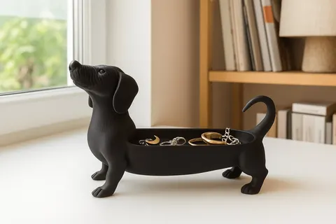 Dachshund Stand — 3D printed animal tray