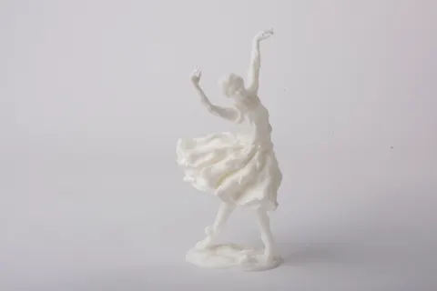 Dancing Figure Sculpture — 3D printed bust sculpture
