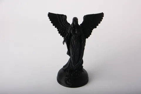 Dark Angel Statue — 3D printed gothic figurine