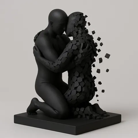 Dissolved In Relationship — 3D printed decor piece