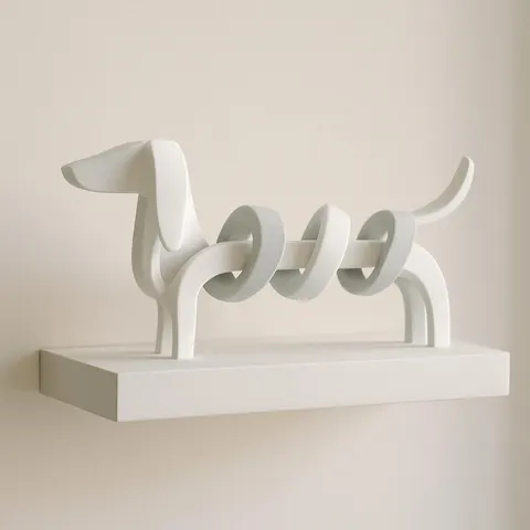Dog Ribbon — 3D printed decor piece